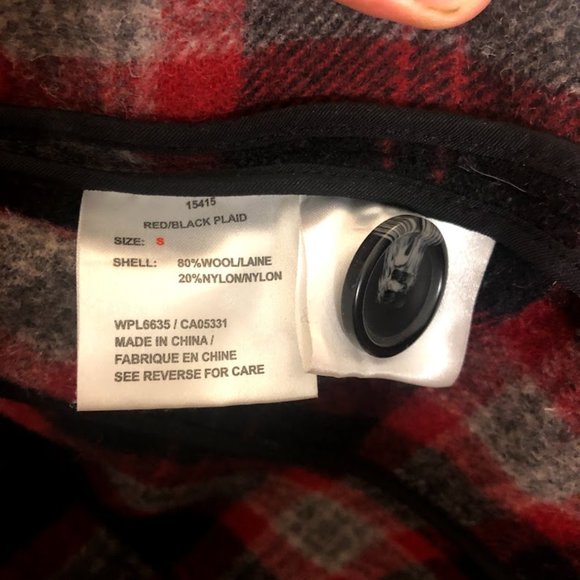 Woolrich Women's Wool Jacket Plaid Small - Picture 5 of 6